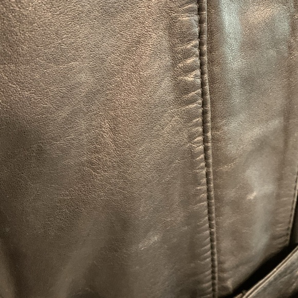 Paris-Dakar Vintage 1980s Leather Bomber Jacket - Picture 4 of 13